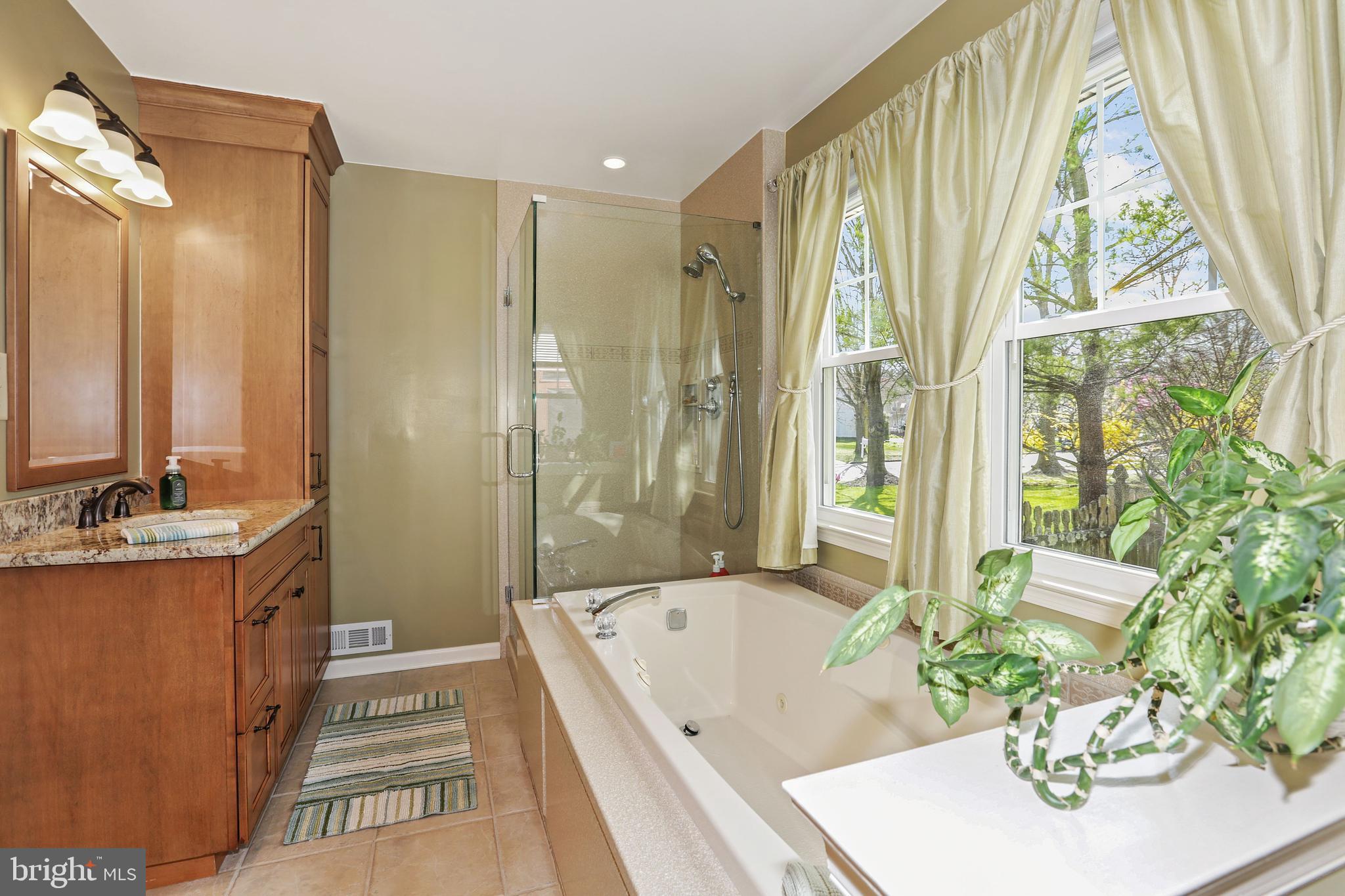 2 Burke Drive Medford, NJ 08055 - Photo 13 of 38 a bath room with a sink and a mirror