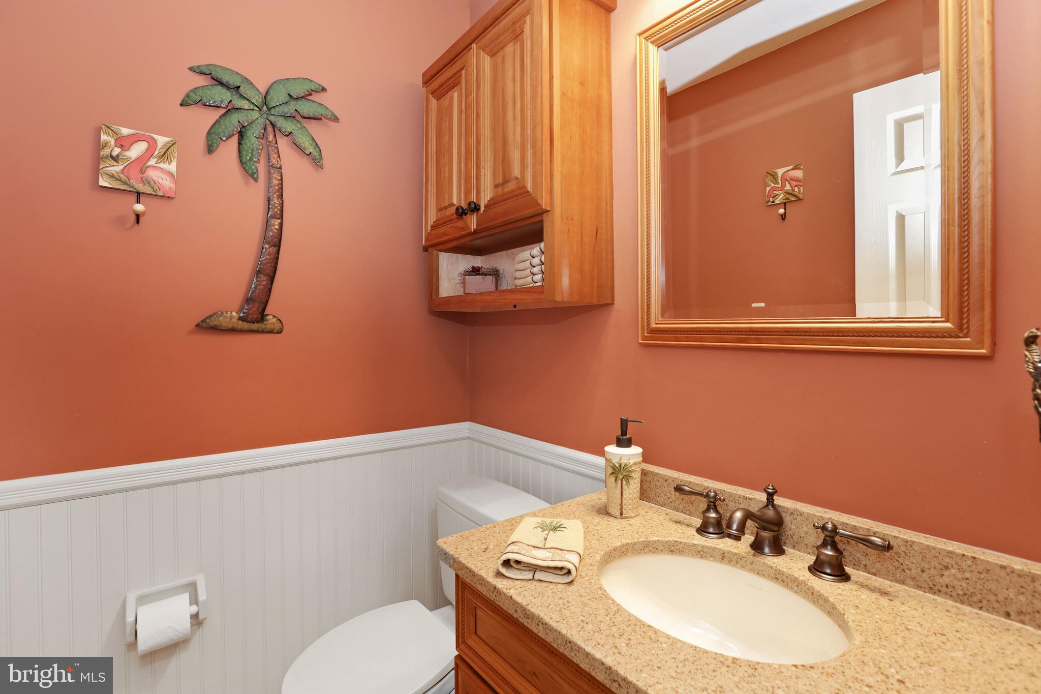 2 Burke Drive Medford, NJ 08055 - Photo 20 of 38 a bathroom with a sink a toilet and mirror