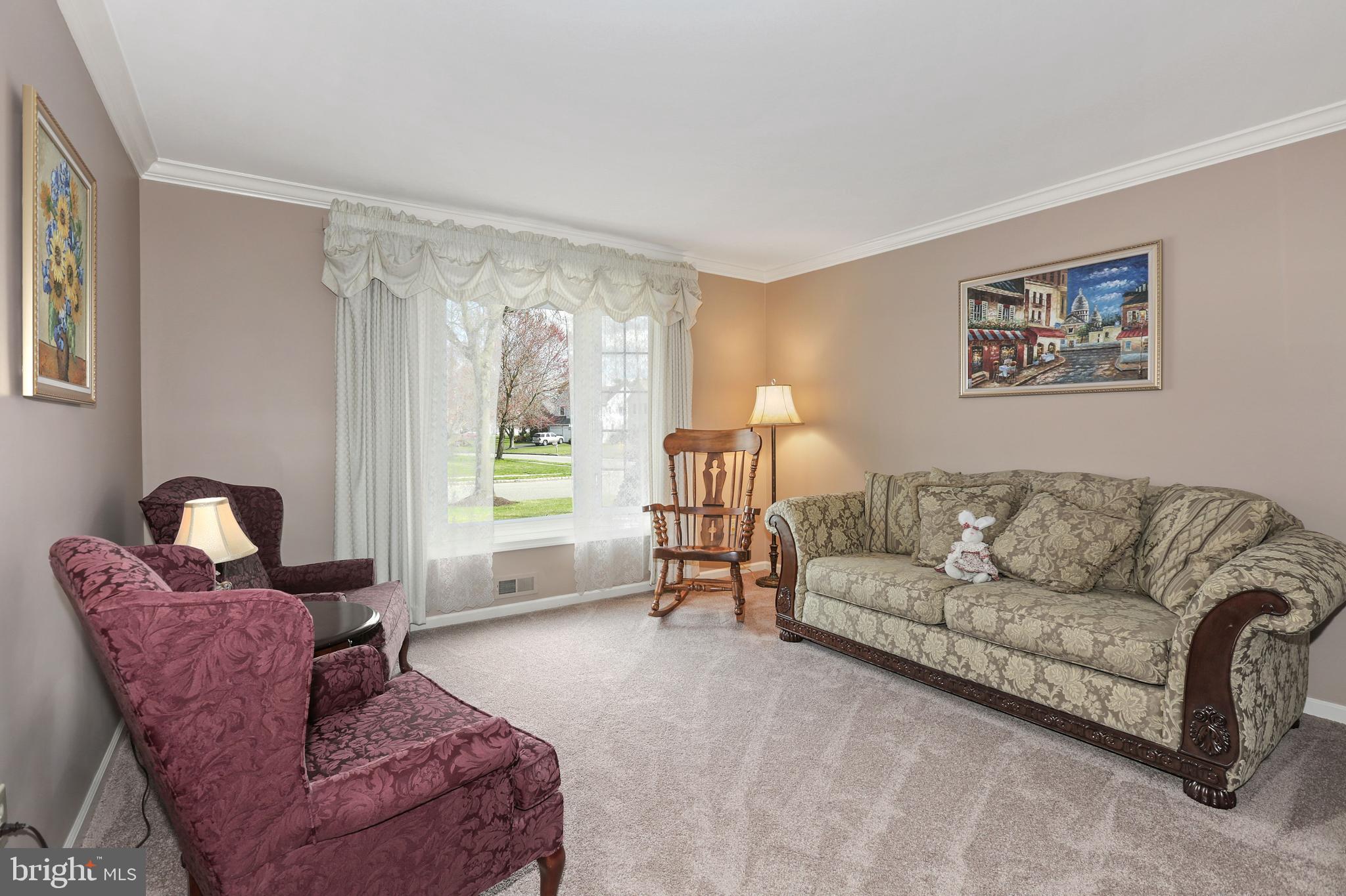 2 Burke Drive Medford, NJ 08055 - Photo 6 of 38 a living room with furniture and a large window