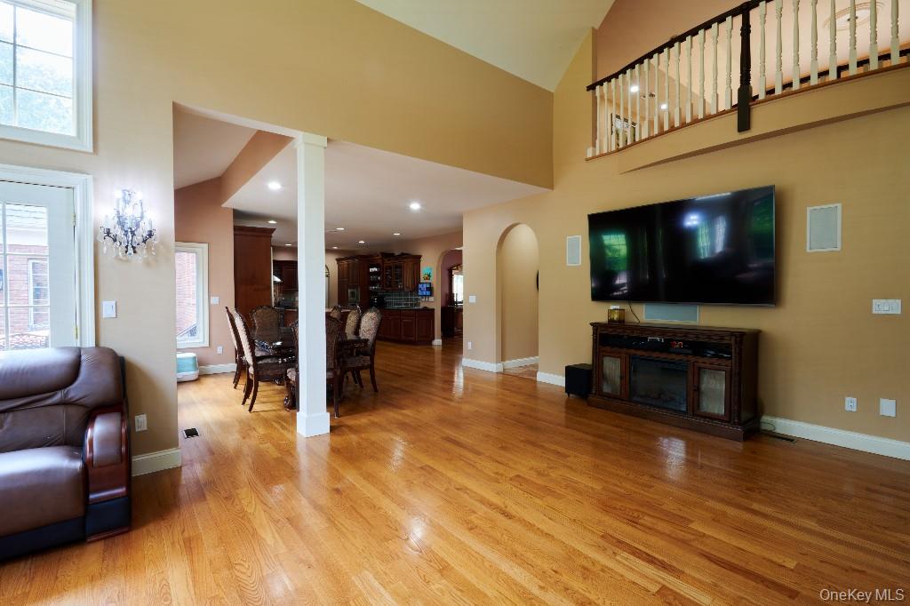 637 South Mountain Road New City, NY 10956 - Photo 13 of 36 a living room with furniture and a flat screen tv
