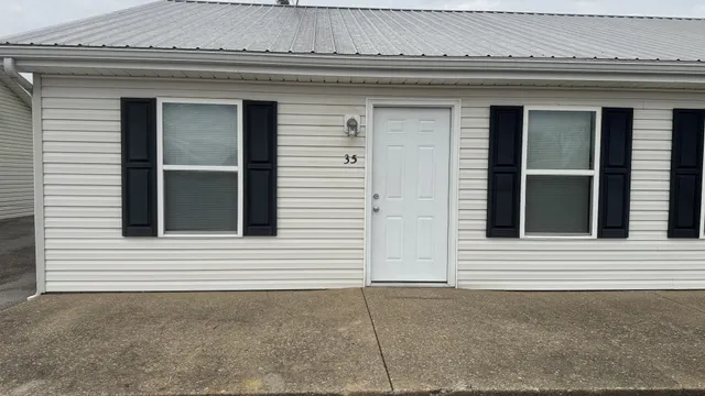 a view of a house entryway