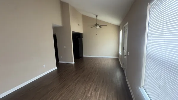 wooden floor in an empty room