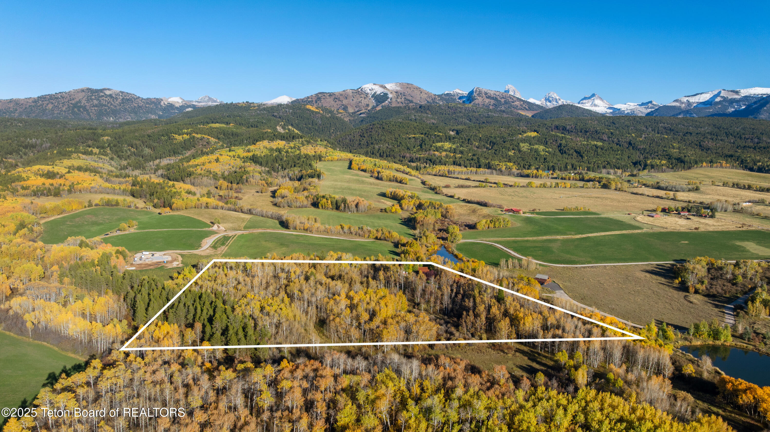 2815 Black Sheep Farm Road Alta, WY 83414 - Photo 51 of 55 Property Lines