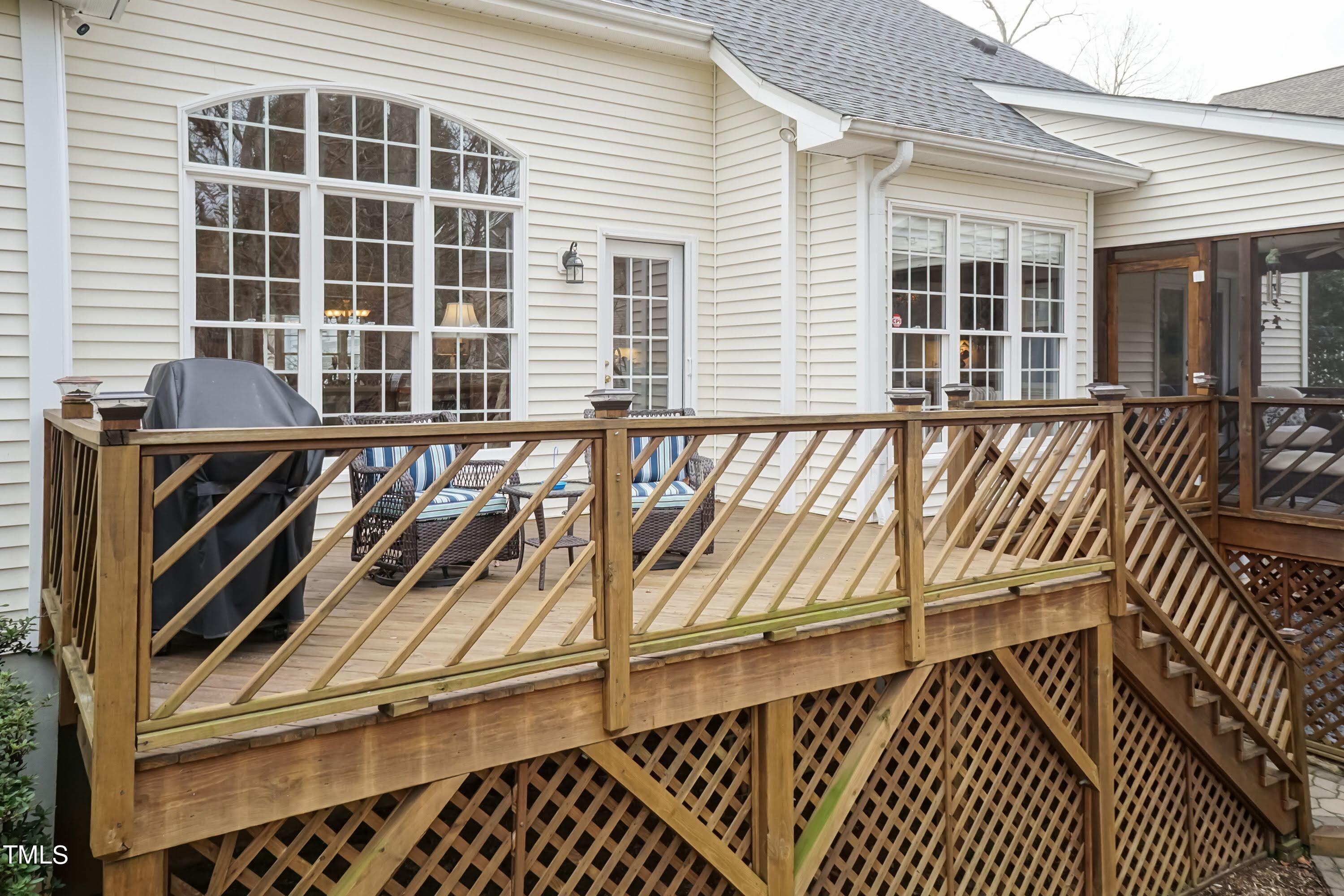 2724 Blue Ravine Road Wake Forest, NC 27587 - Photo 42 of 54 Back porch