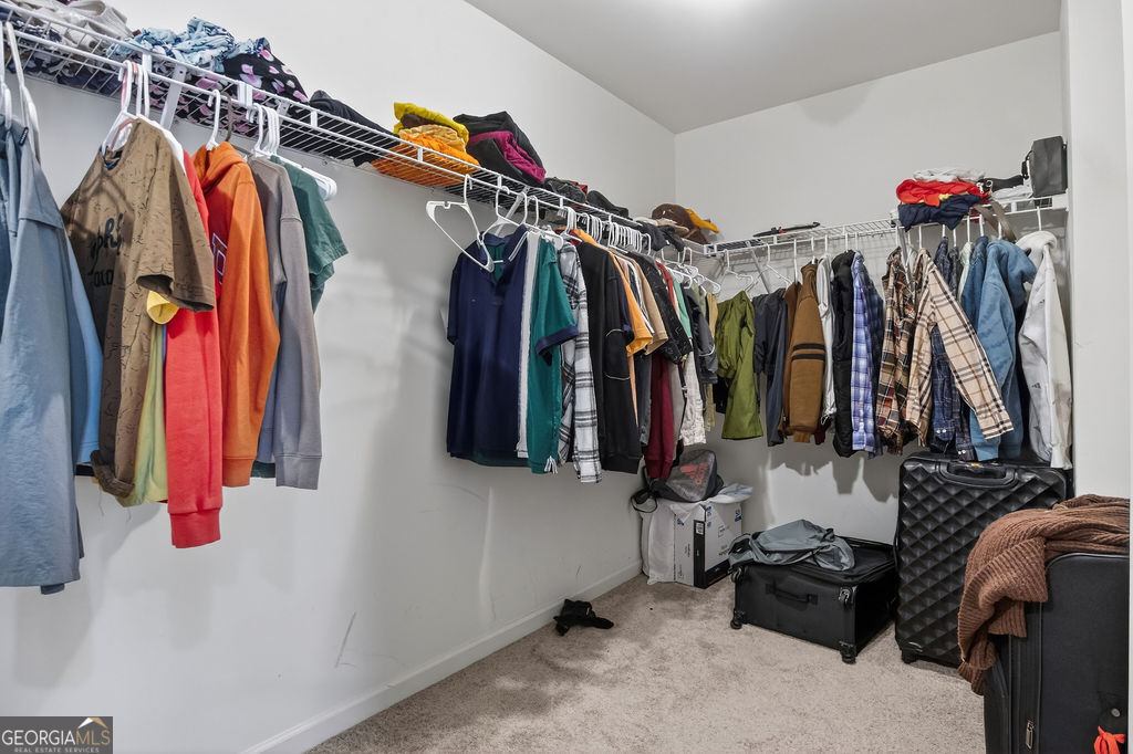 3495 Zaks Way Bethlehem, GA 30620 - Photo 25 of 40 a view of walk in closet with clothes