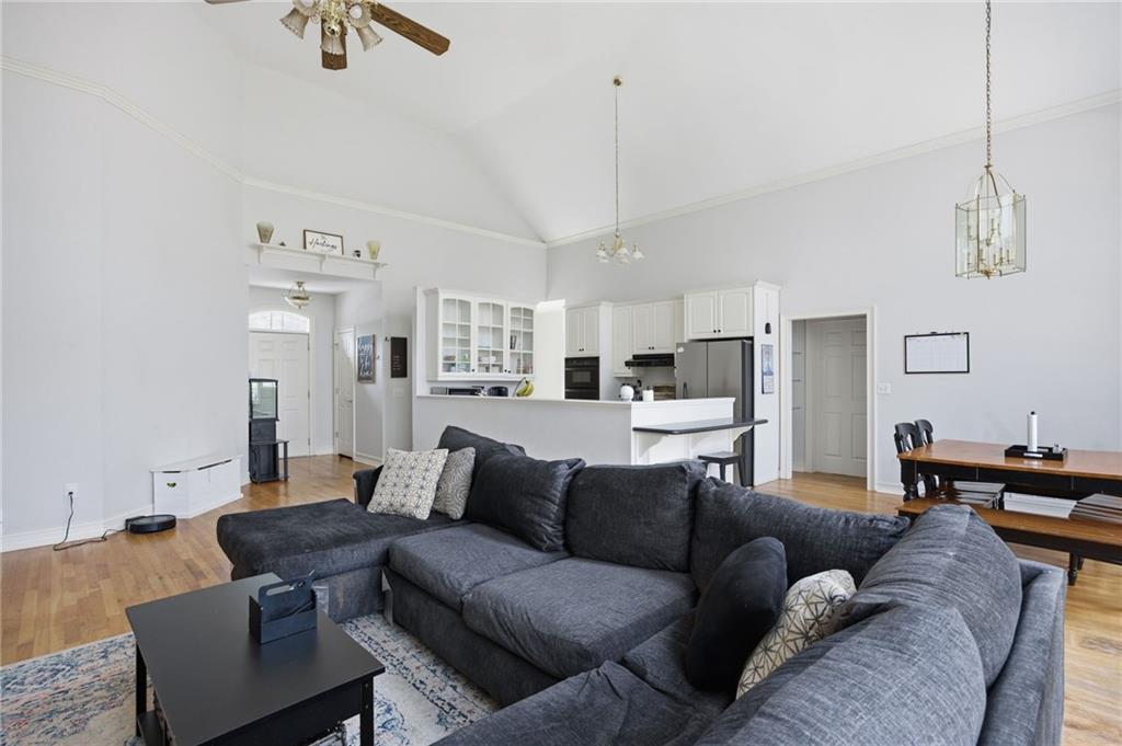 7387 Milam Road Winston, GA 30187 - Photo 12 of 41 a living room with furniture and kitchen view