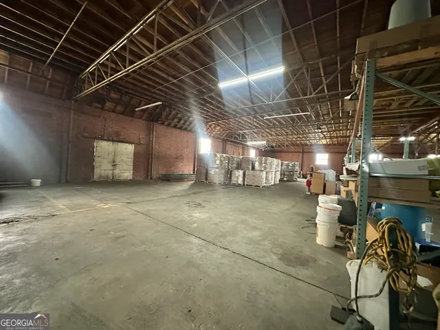 a view of storage and utility room