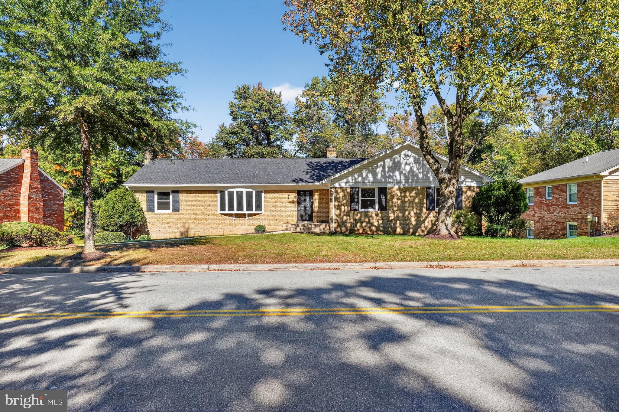 11308 Chantilly Lane Bowie, MD 20721 - Photo 11 of 30 a view of a house with outdoor space and tree s