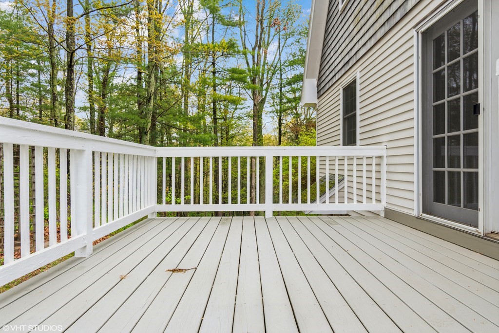106 Martin Farms Road Hampden, MA 01036 - Photo 32 of 34 a view of wooden balcony with wooden floor