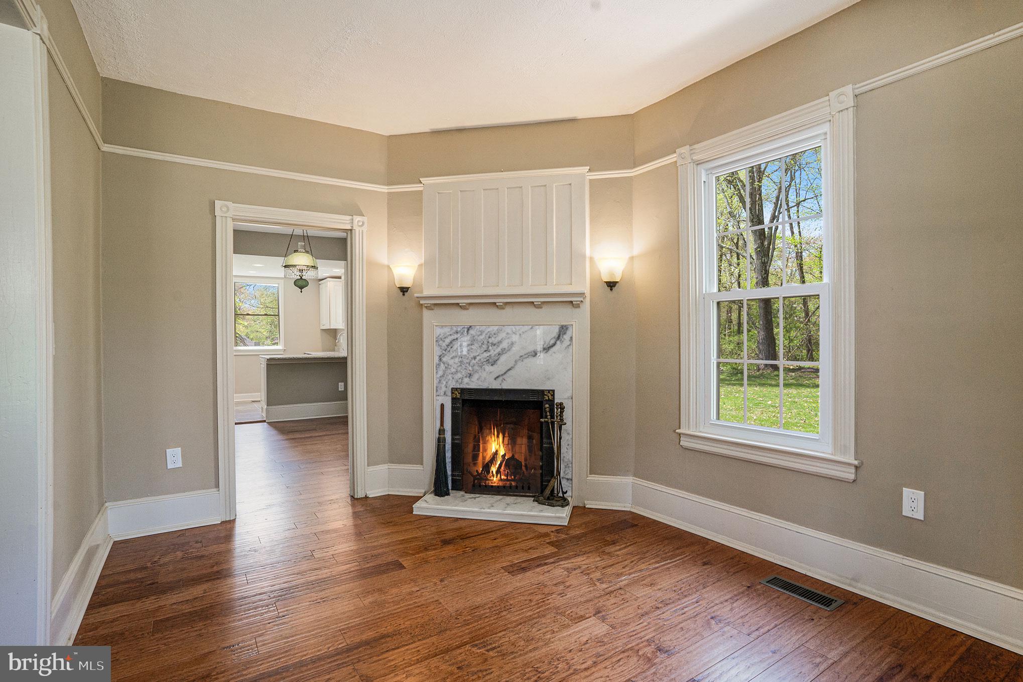 1870 Yost Road Blue Bell, PA 19422 - Photo 17 of 50 Living room with fireplace