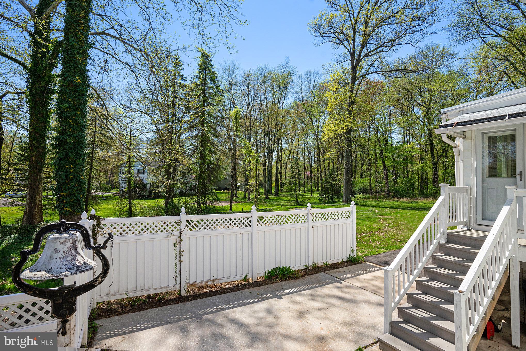 1870 Yost Road Blue Bell, PA 19422 - Photo 42 of 50 Rear patio with stairs to kitchen