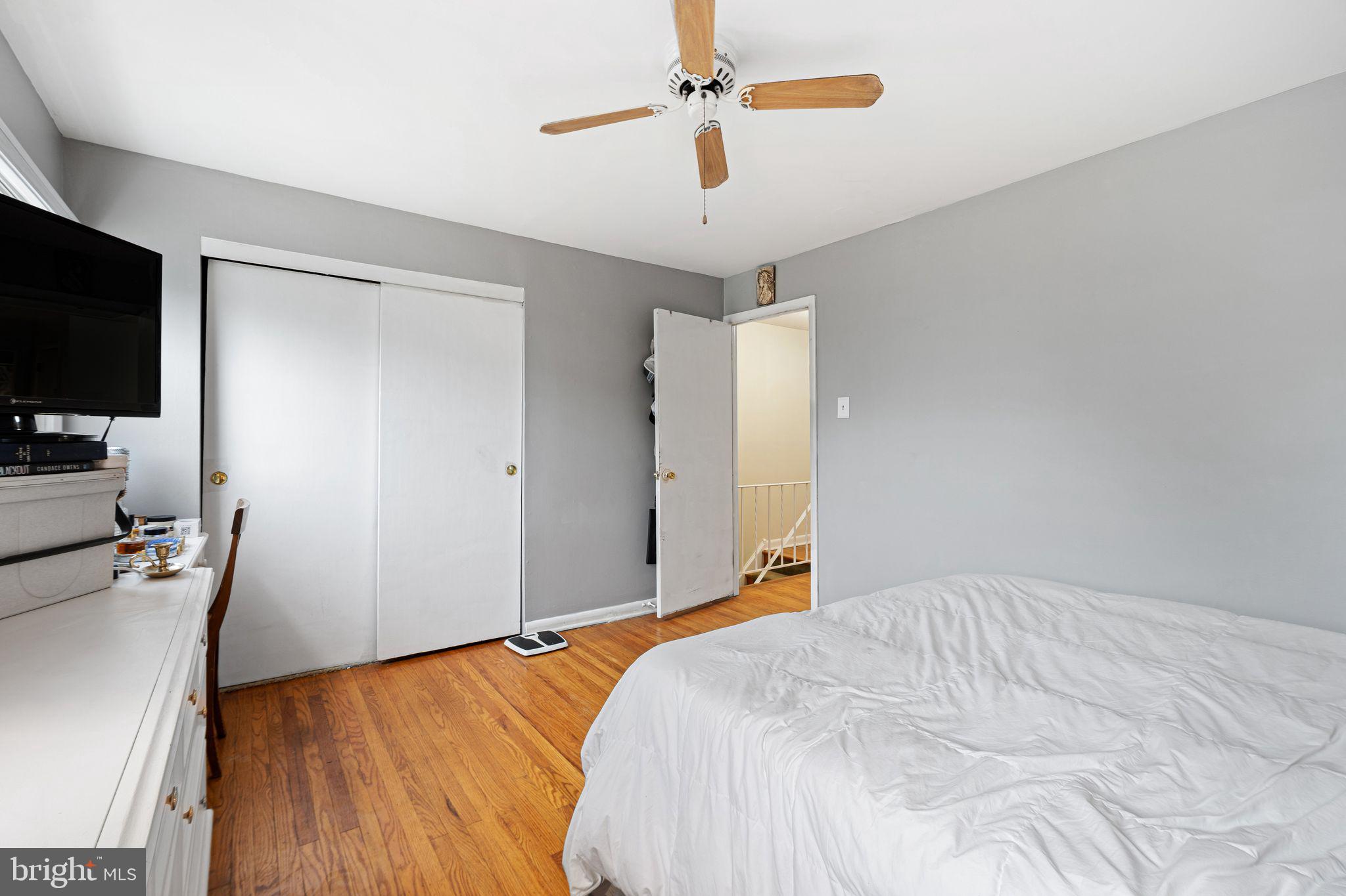 2 Waverly Road Havertown, PA 19083 - Photo 10 of 30 a bedroom with a bed and flat screen tv
