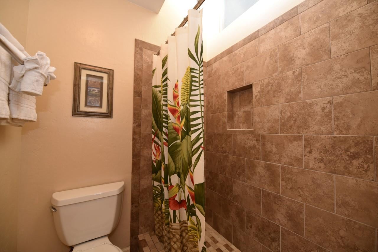 4909 Lower Honoapiilani Road, Unit E4 Lahaina, HI 96761 - Photo 10 of 30 a bathroom with a toilet and shower
