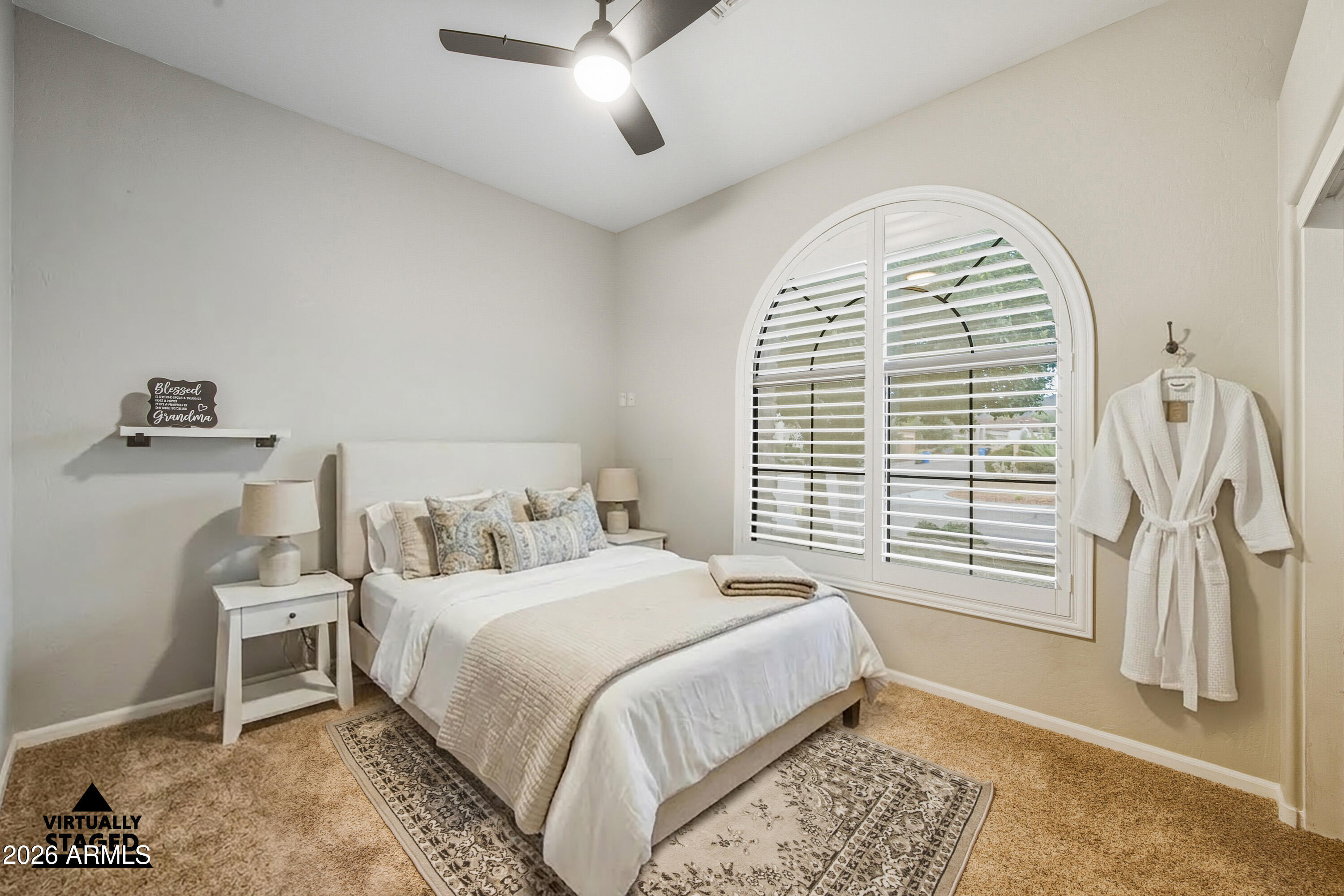 16635 South 12th Avenue Phoenix, AZ 85045 - Photo 25 of 43 a bedroom with a bed and a window