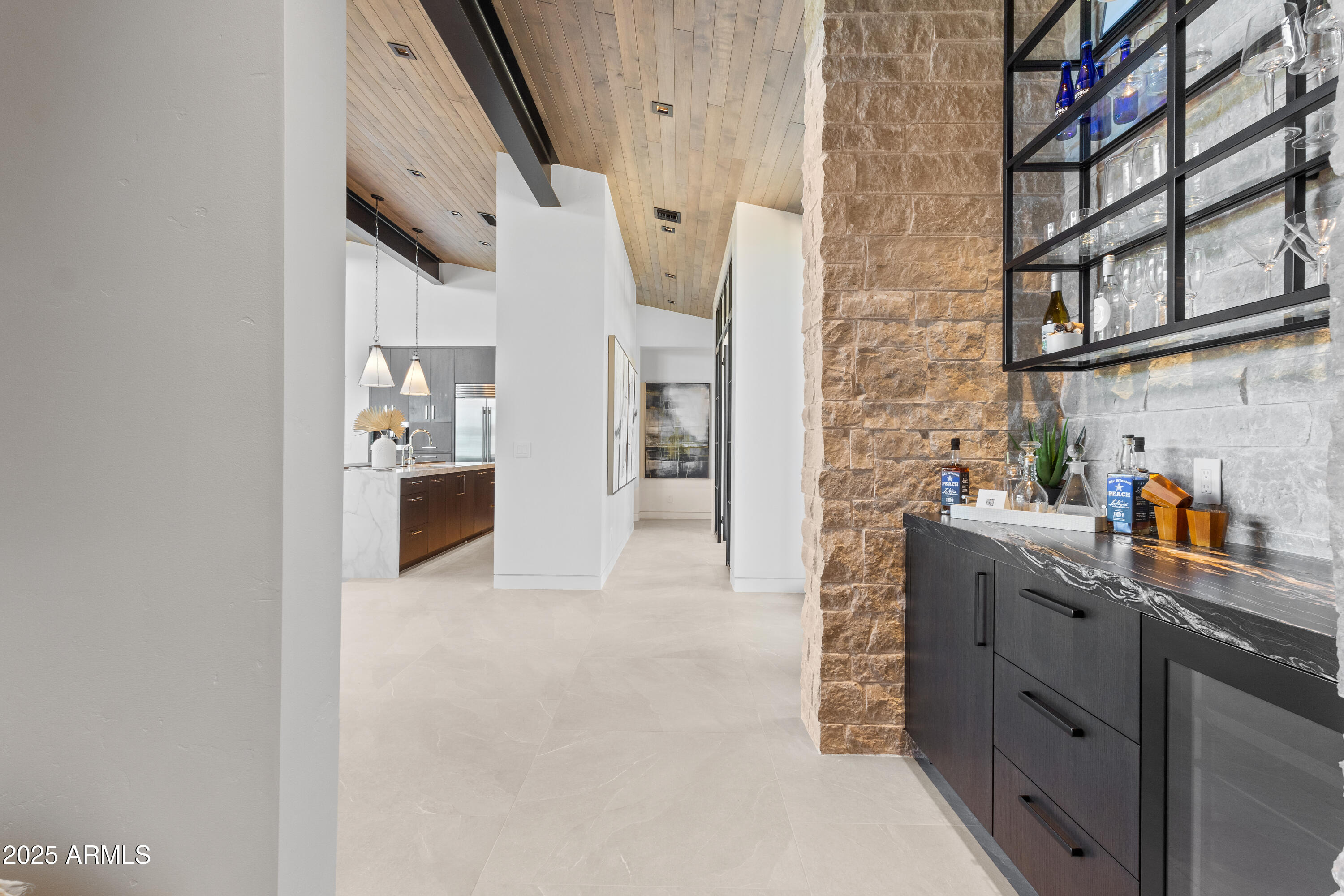 106 South Rim Club Drive Payson, AZ 85541 - Photo 13 of 49 a kitchen with stainless steel appliances granite countertop a refrigerator and a sink