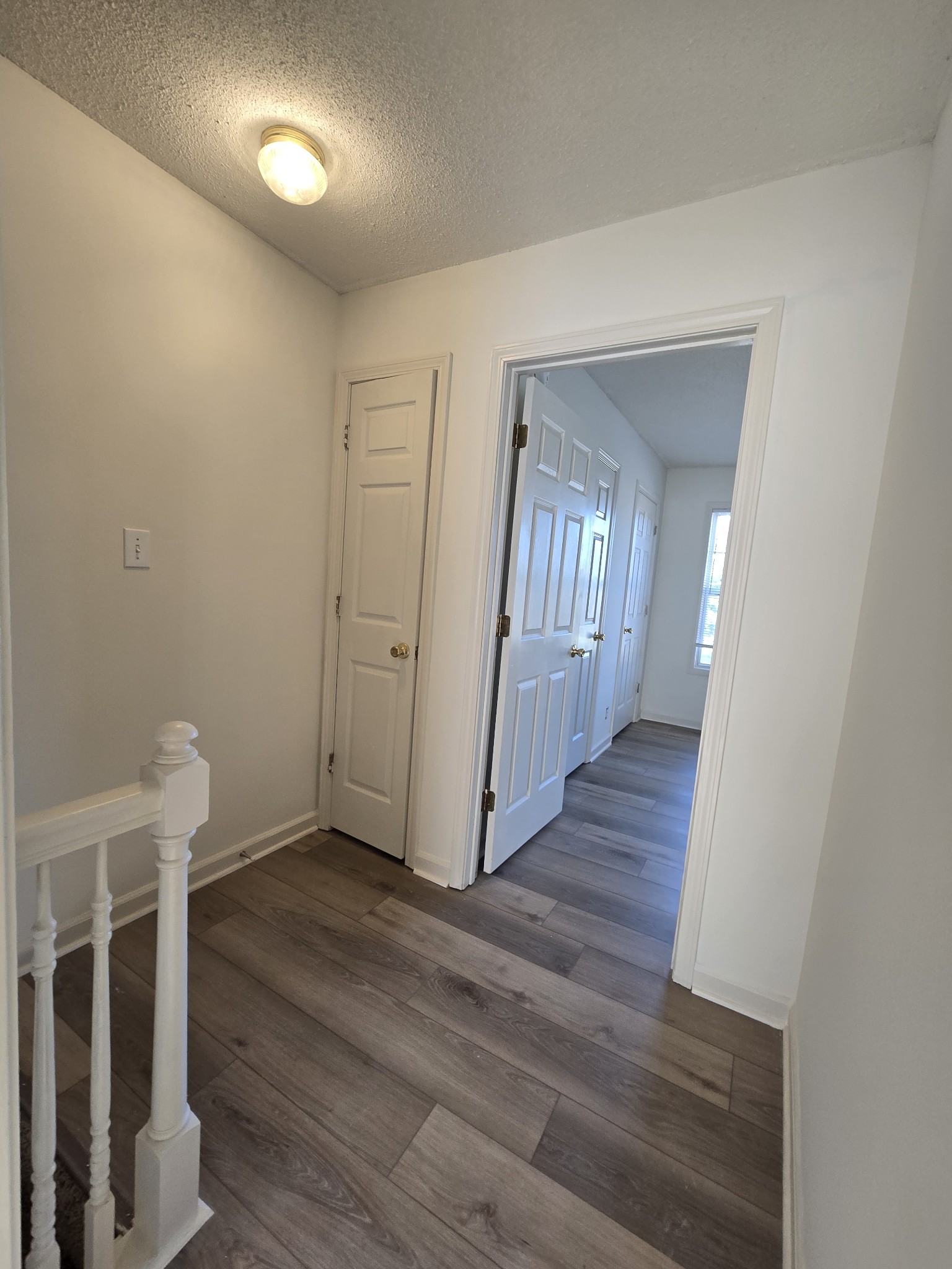 223 Tree Line Drive Oak Grove, KY 42262 - Photo 17 of 18 wooden floor with a staircase