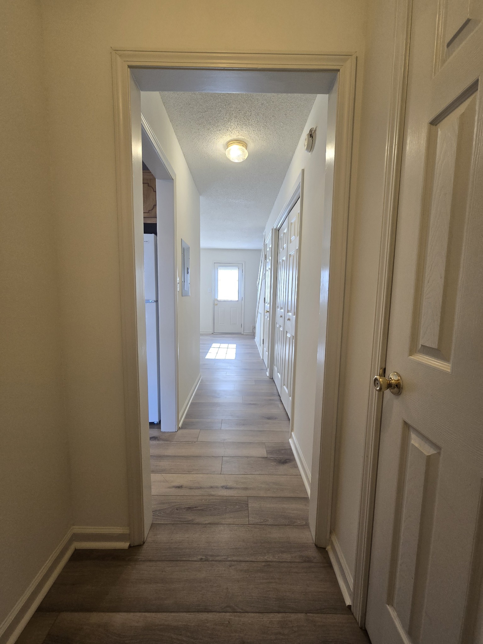 223 Tree Line Drive Oak Grove, KY 42262 - Photo 3 of 18 a view of a hallway with wooden floor