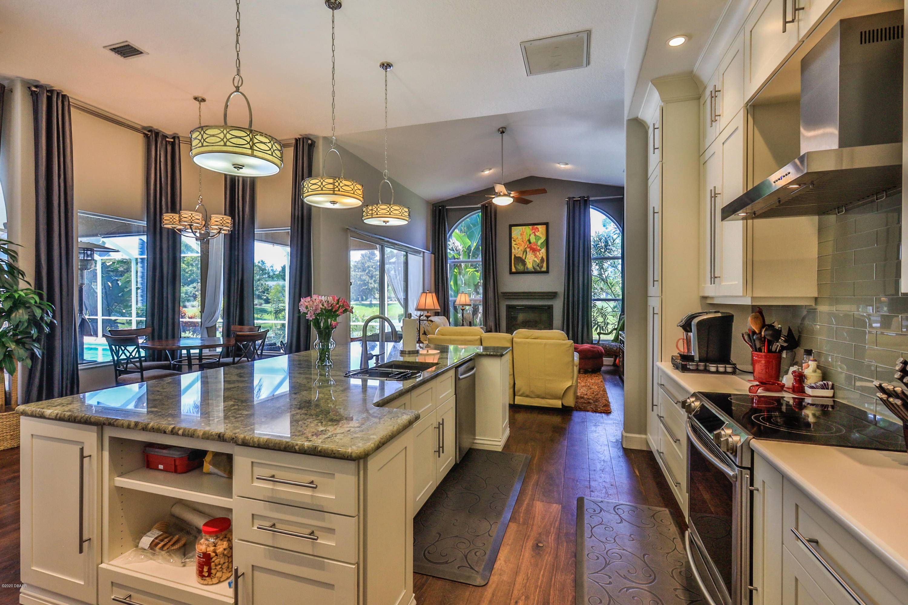 5 Creek Branch Way Ormond Beach, FL 32174 - Photo 16 of 42 a large kitchen with stainless steel appliances granite countertop a lot of counter space