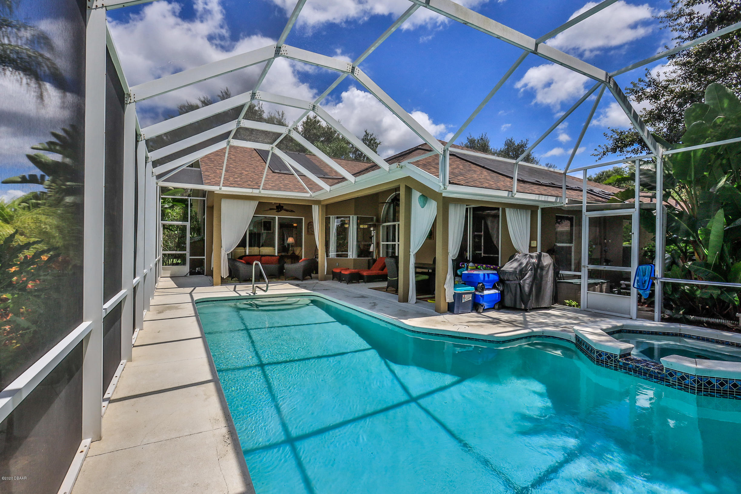 5 Creek Branch Way Ormond Beach, FL 32174 - Photo 29 of 42 a view of a couches in patio of a house