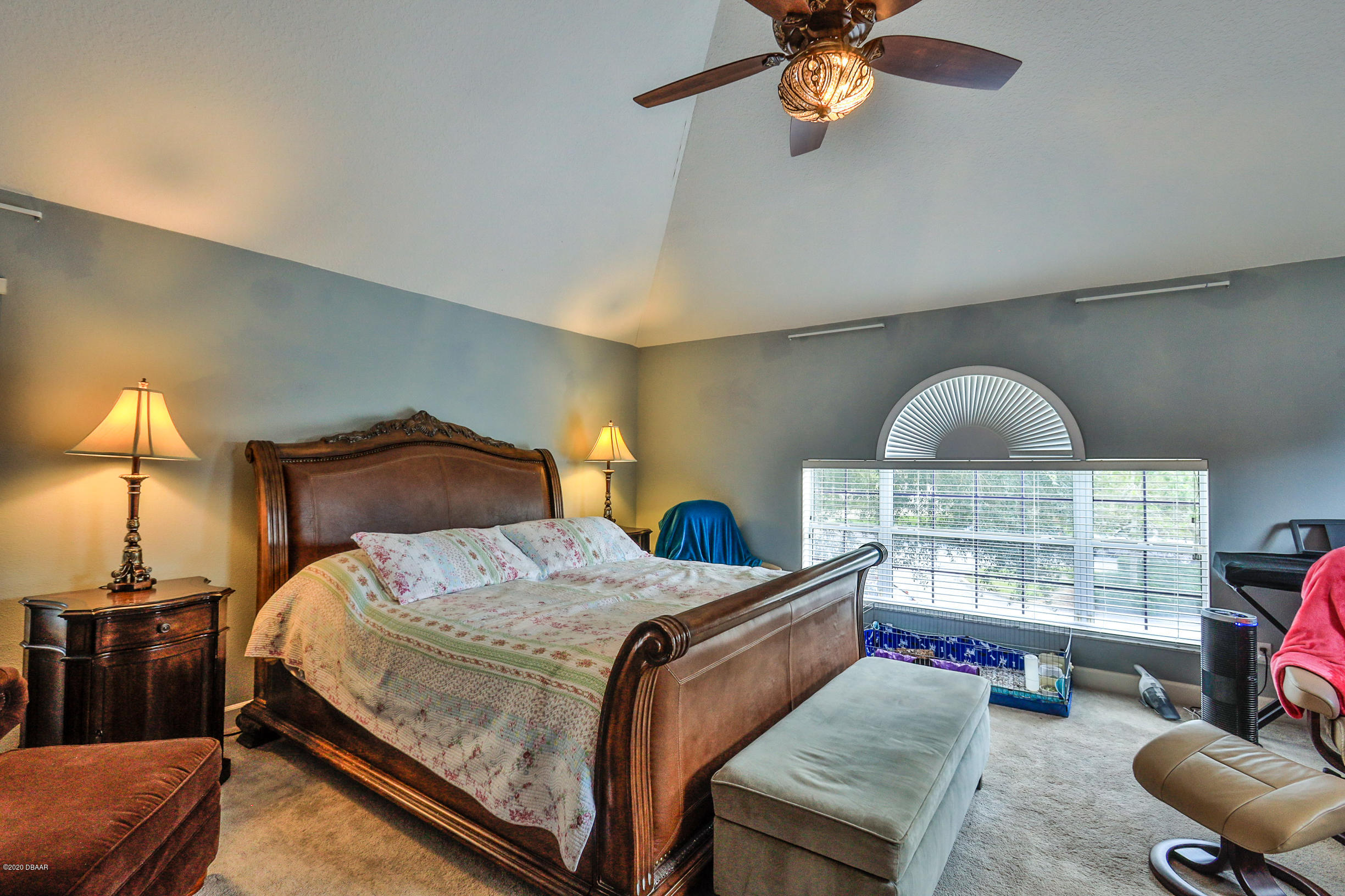 5 Creek Branch Way Ormond Beach, FL 32174 - Photo 35 of 42 a bedroom with a bed window and couch