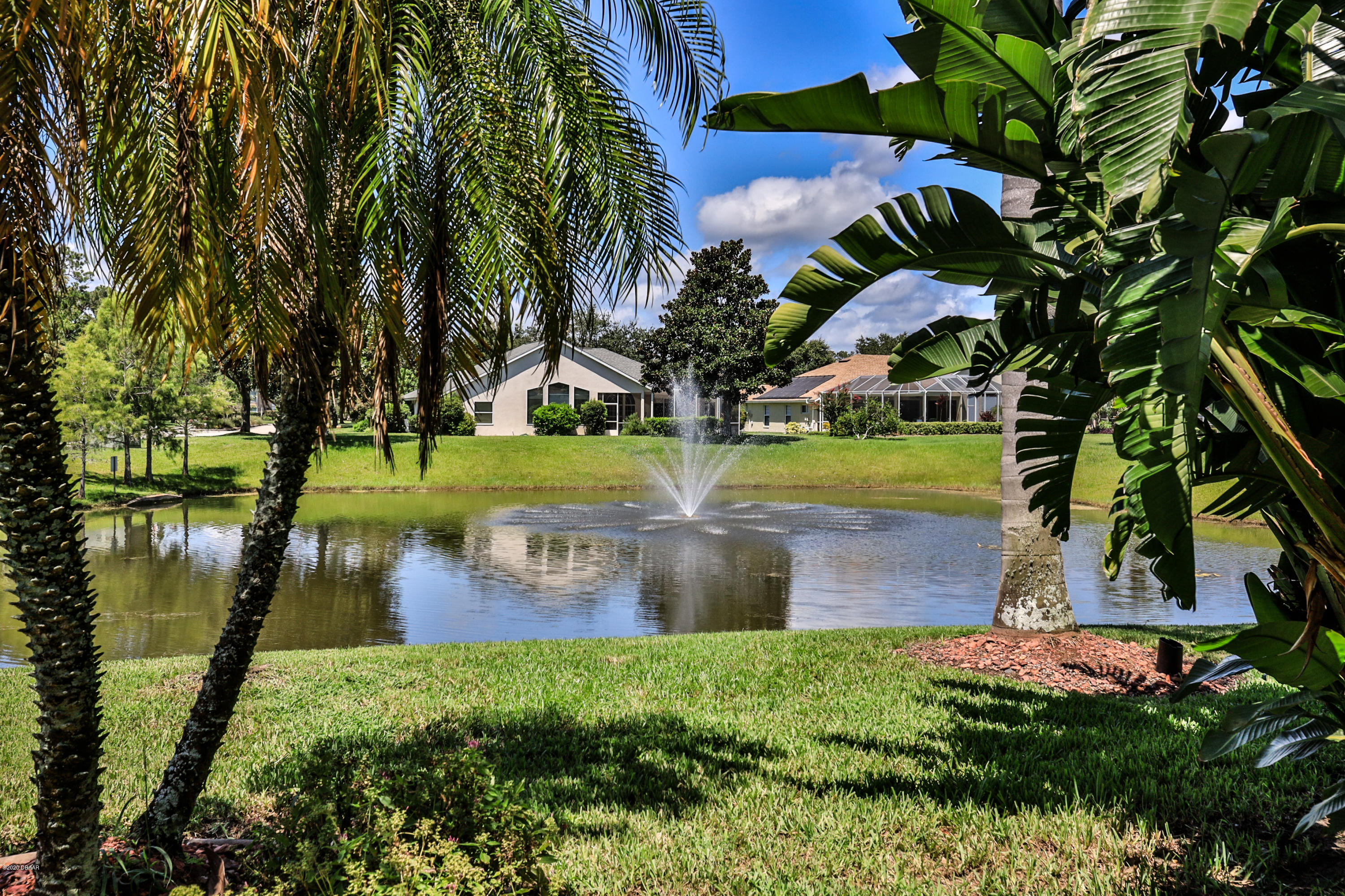 5 Creek Branch Way Ormond Beach, FL 32174 - Photo 4 of 42 a view of a garden with a lake