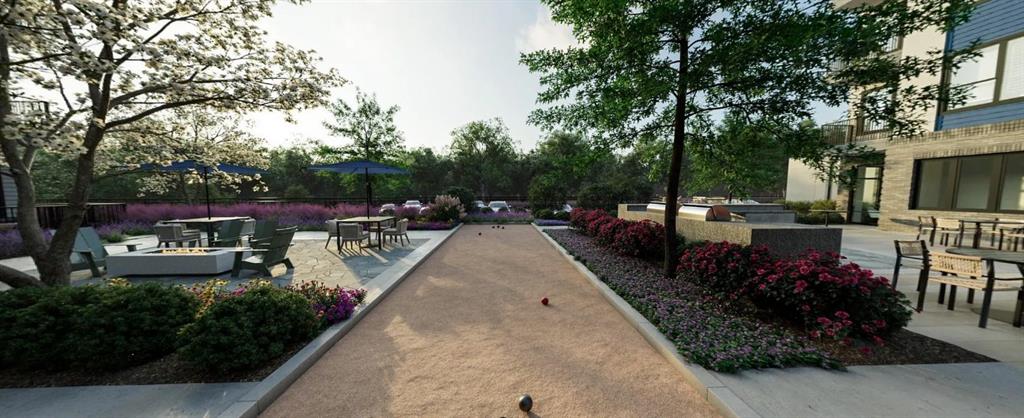 1881 2nd Avenue, Unit 4303 Decatur, GA 30032 - Photo 26 of 27 a view of swimming pool with outdoor seating and plants