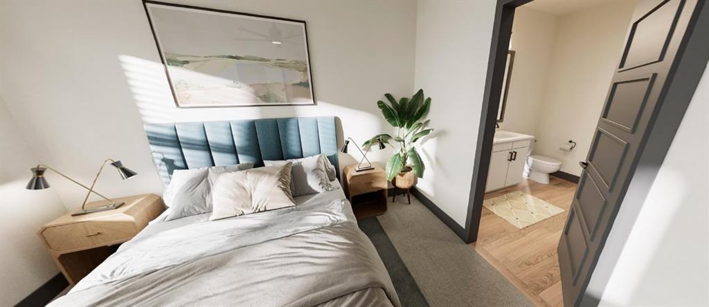 1881 2nd Avenue, Unit 4303 Decatur, GA 30032 - Photo 8 of 27 a bedroom with a bed and a window