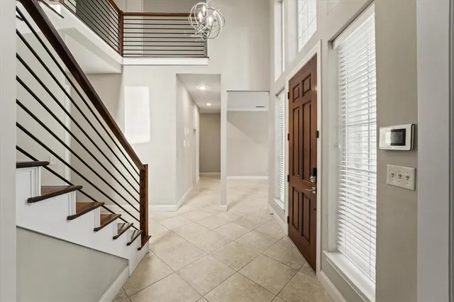 a view of an entryway