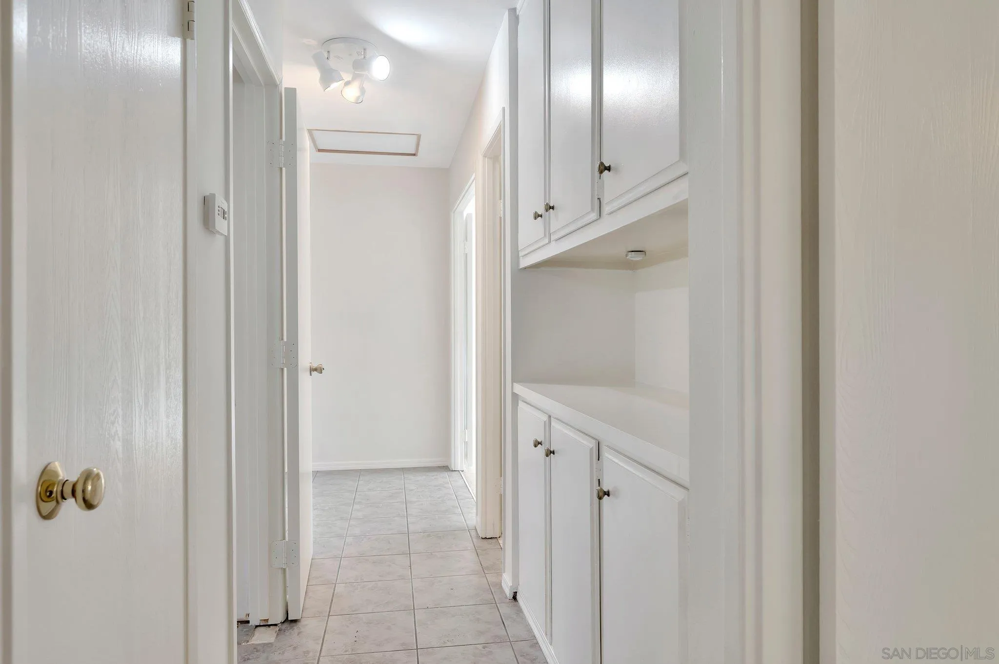 9183 Via De Amor Santee, CA 92071 - Photo 12 of 32 a view of a hallway with closet area