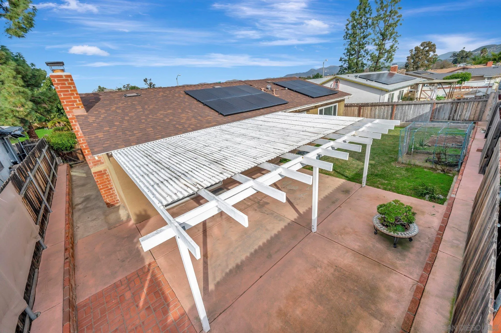 9183 Via De Amor Santee, CA 92071 - Photo 30 of 32 an aerial view of a house