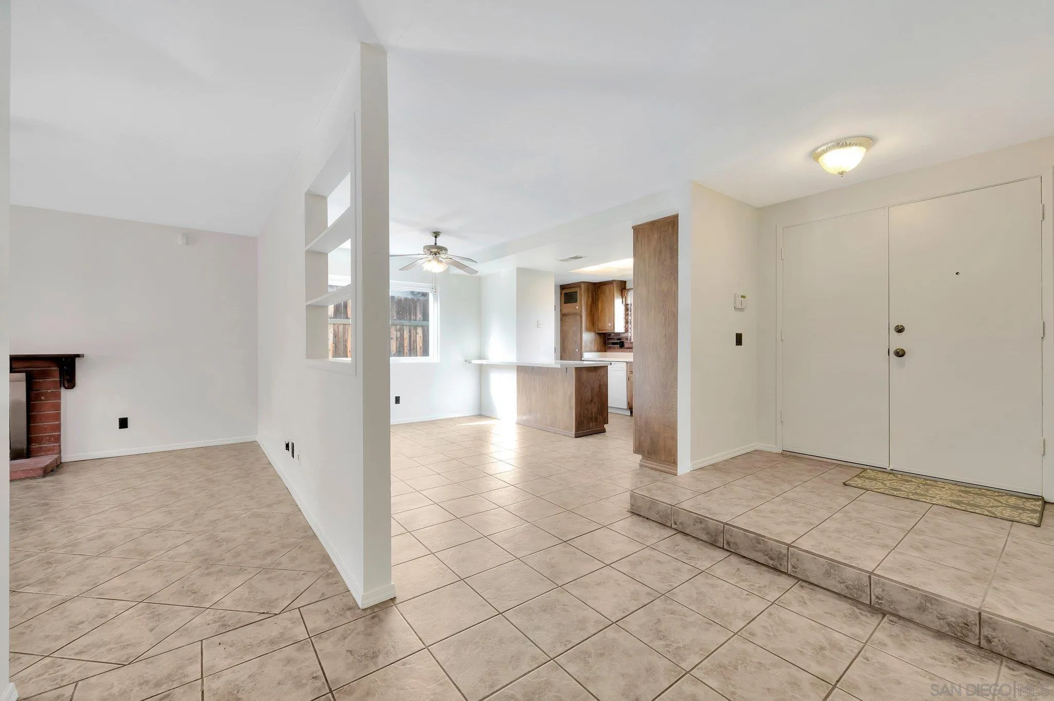 9183 Via De Amor Santee, CA 92071 - Photo 3 of 32 a view of a hallway with a bathroom