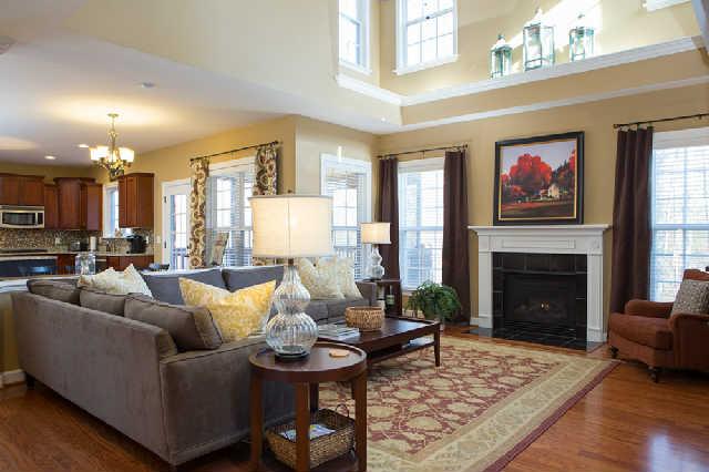 5524 Rathkeale Lane Franklin, TN 37067 - Photo 19 of 20 Another view of this dramatic Family Room. This space is bright, light and opens to the kitchen and eat-in dining. The floor plan is ideal for entertaining and making memories with family and friends.