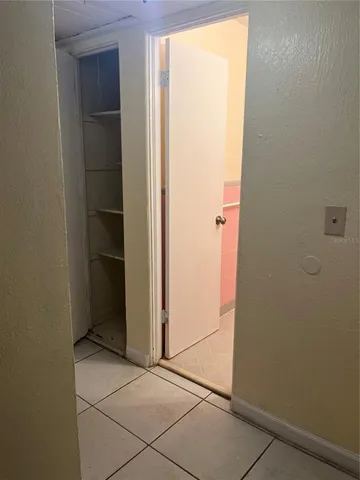 a view of a small space