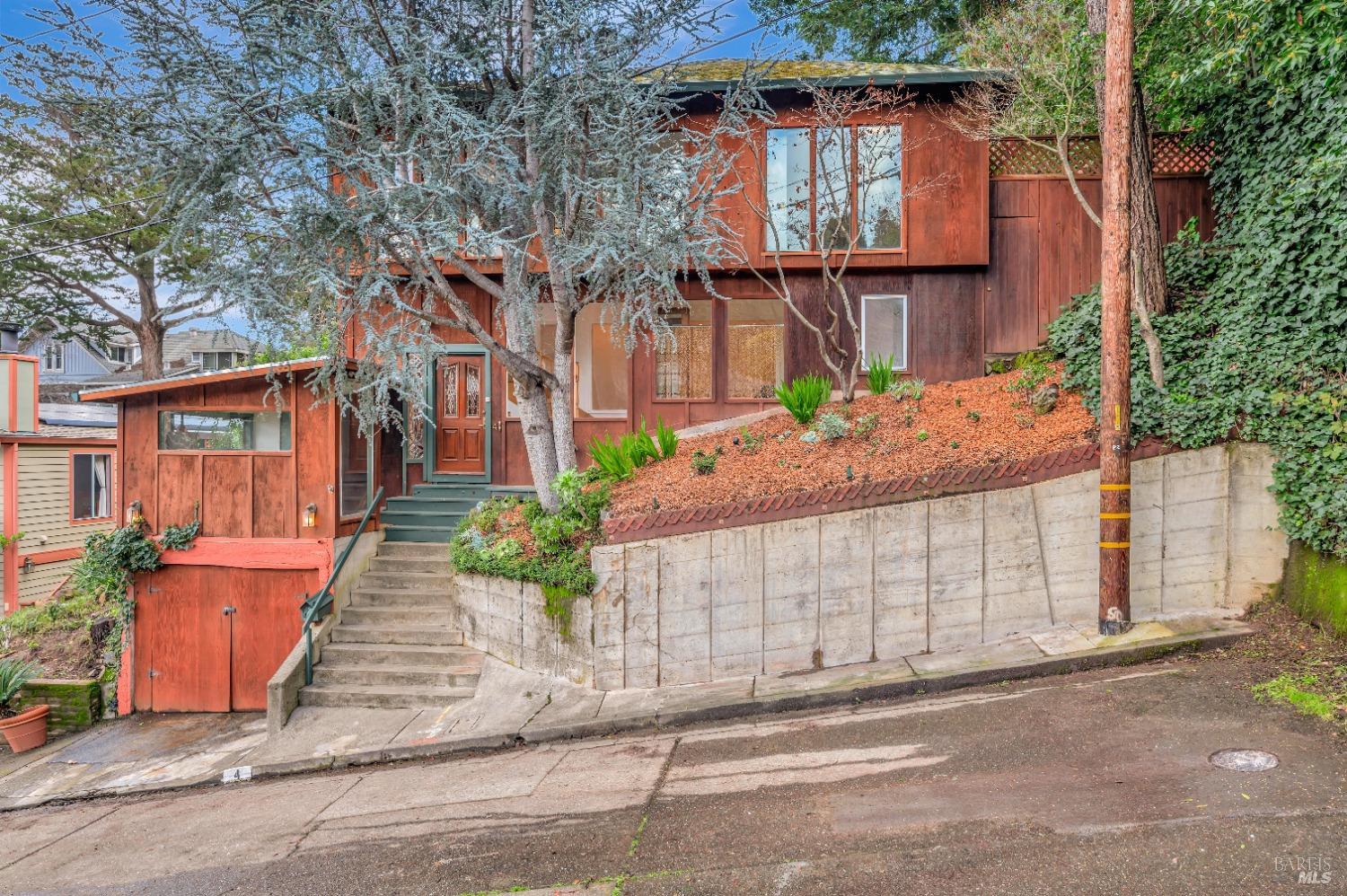 4 Hart Street San Rafael, CA 94901 - Photo 1 of 1 front view of a house with a street