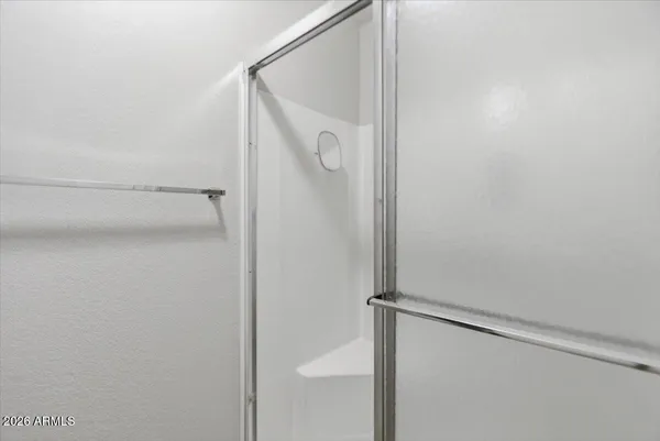 a view of a walk in closet