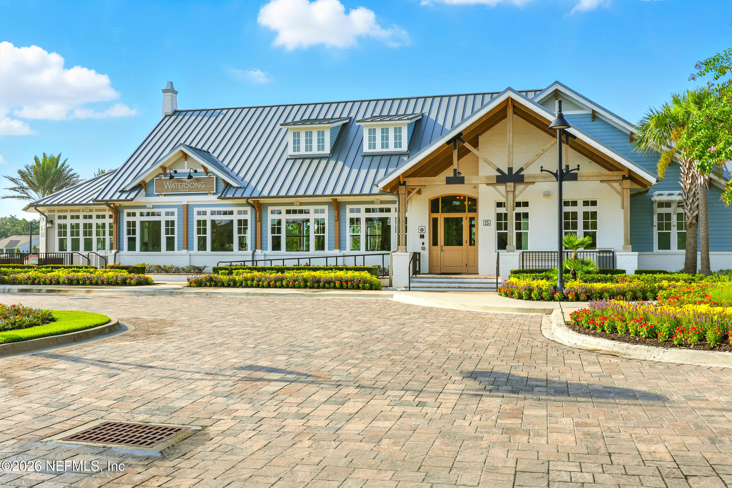 130 Key Grass Court St. Johns, FL 32259 - Photo 80 of 95 a view of a house with a swimming pool and porch with furniture