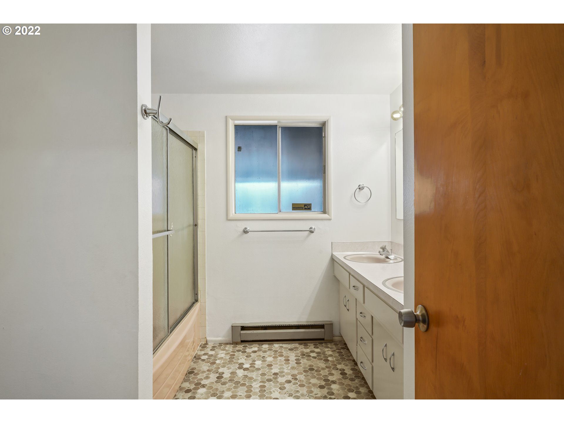 84926 Cloverdale Road Creswell, OR 97426 - Photo 17 of 31 a bathroom with a sink and mirror