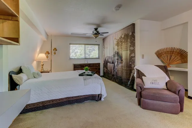 a view of a storage room