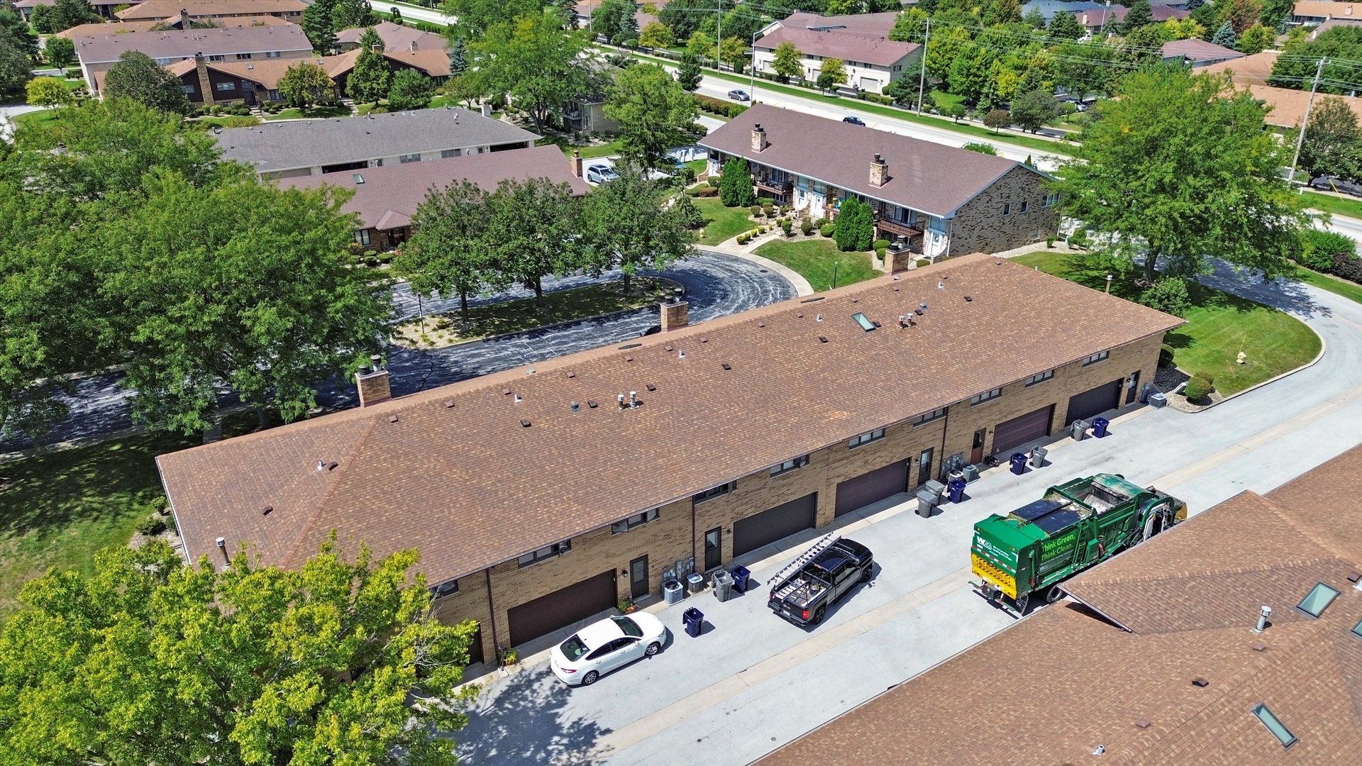 17921 Alaska Court, Unit 8 Orland Park, IL 60467 - Photo 22 of 36 an aerial view of a house