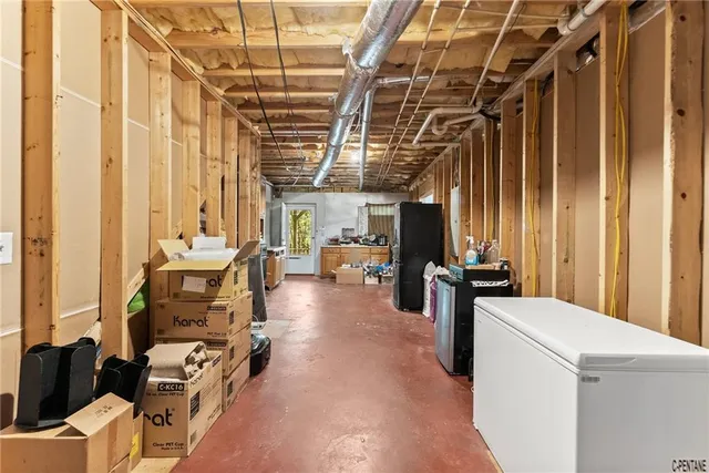 a view of a lake with a tree