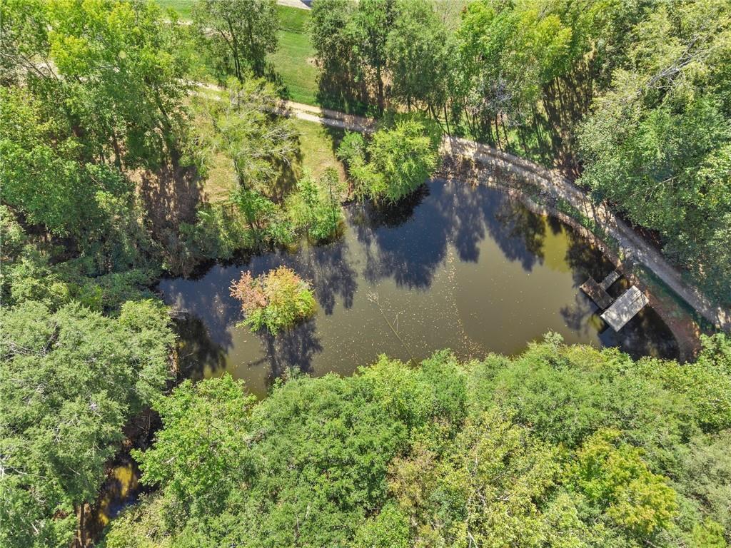 7540 County Line Road Lula, GA 30554 - Photo 46 of 64 an aerial view of lake with green space
