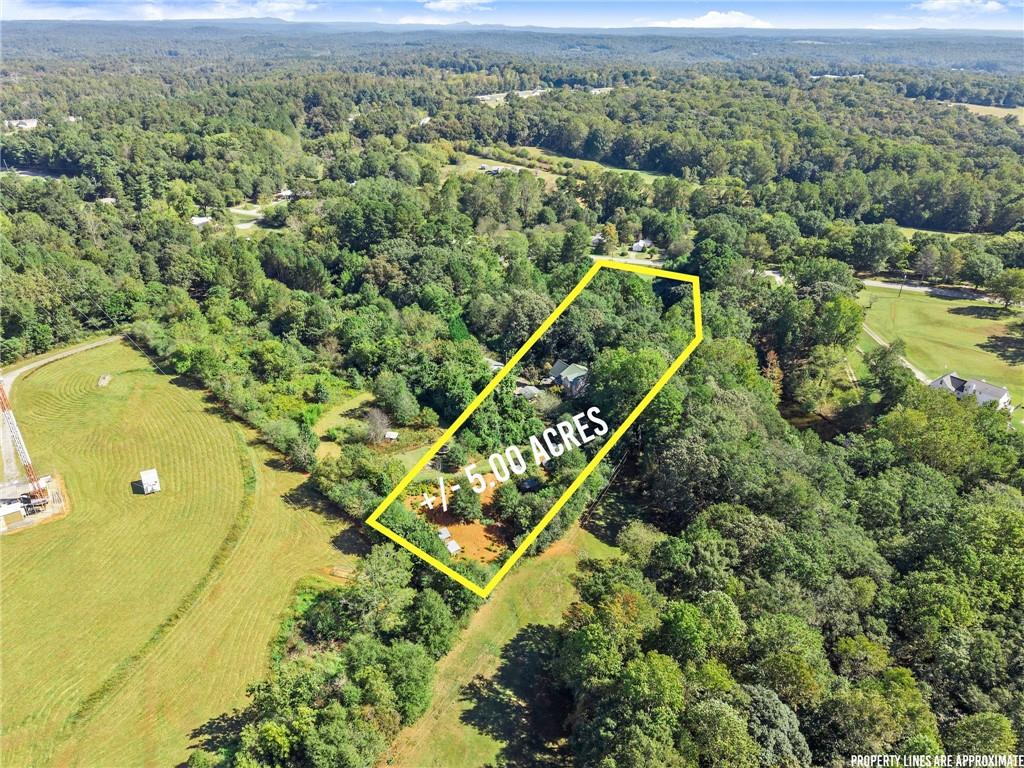 7540 County Line Road Lula, GA 30554 - Photo 63 of 64 an aerial view of residential houses with outdoor space