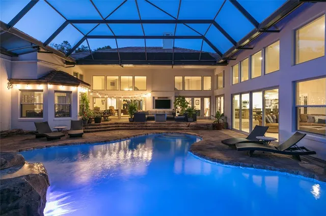 a room with gym equipment