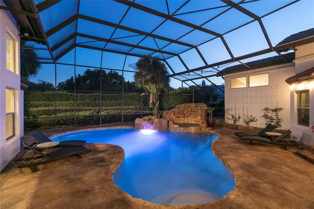 a view of a house with a park