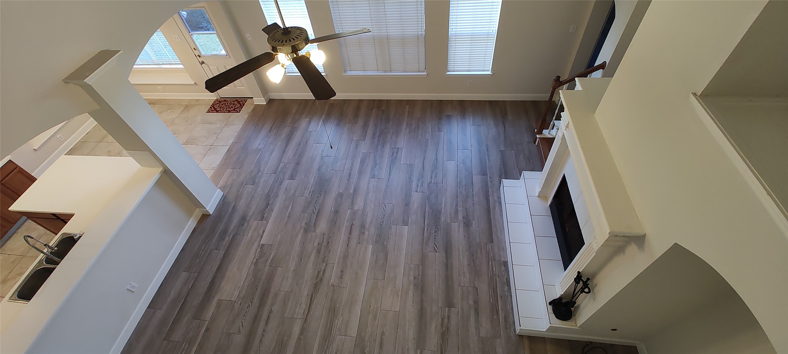 4127 North Nolan Place Pearland, TX 77584 - Photo 23 of 25 a view of an entryway with wooden floor