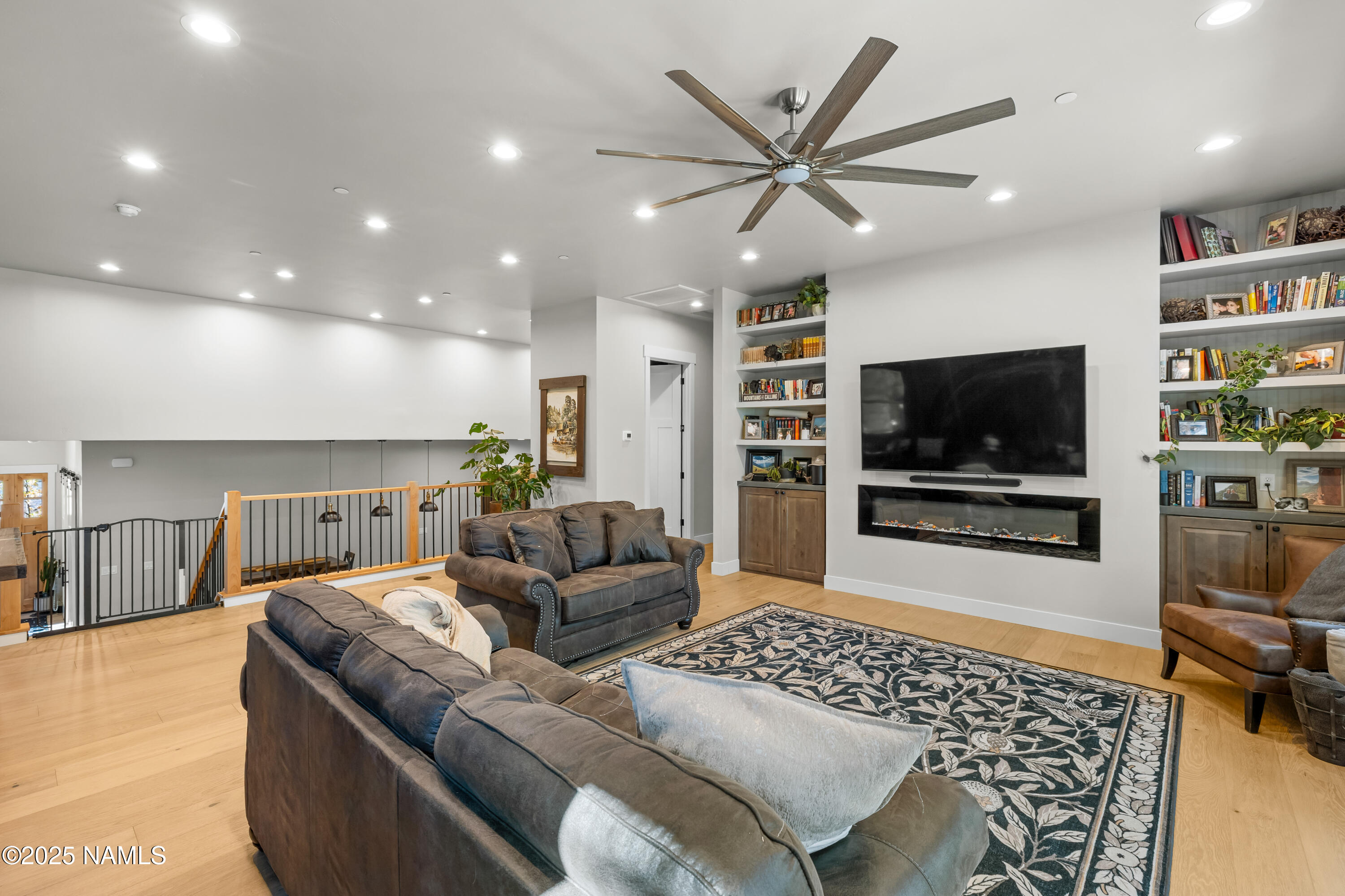 4180 Lariat Loop Flagstaff, AZ 86005 - Photo 14 of 59 a living room with furniture and a flat screen tv