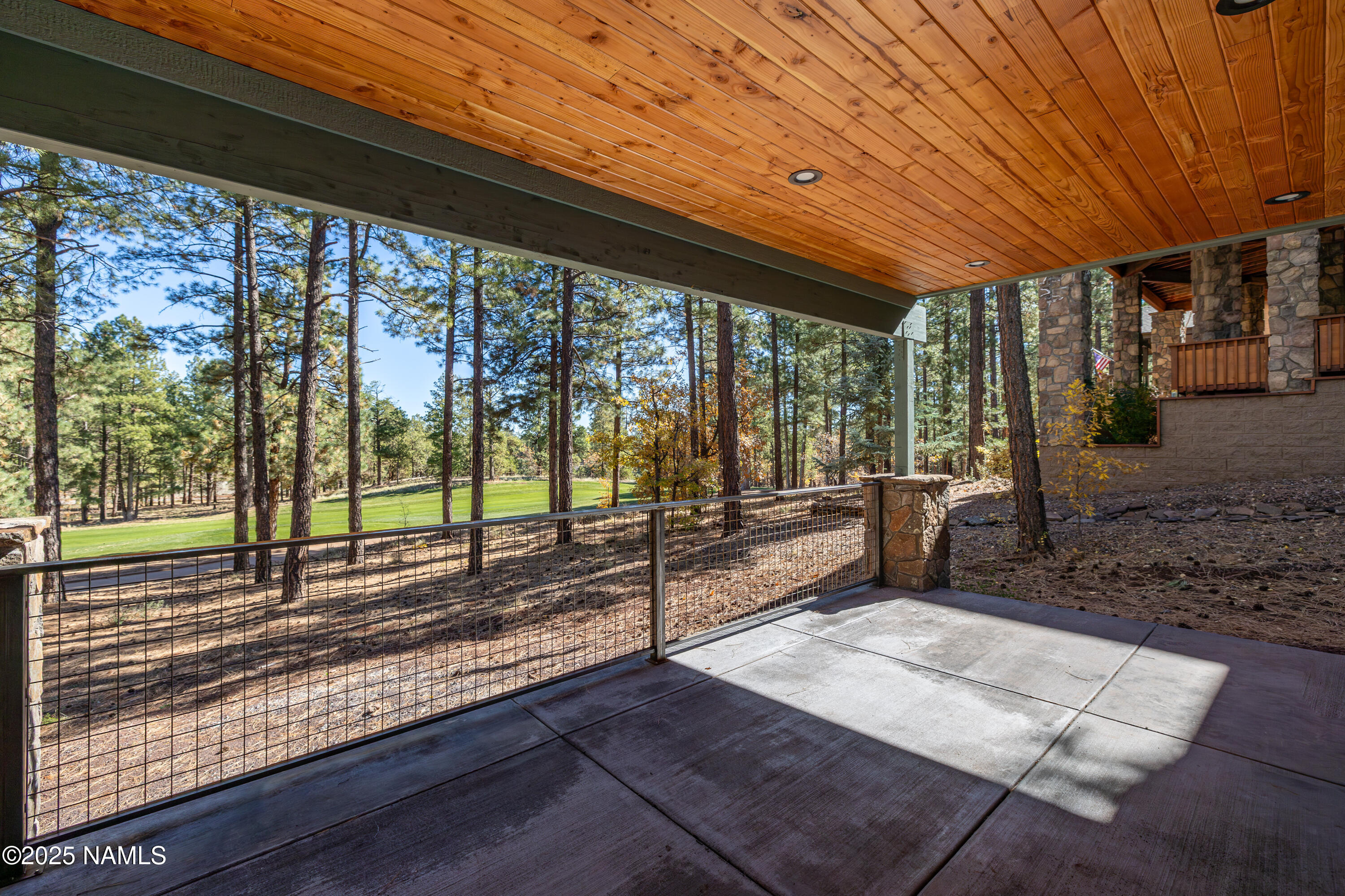 4180 Lariat Loop Flagstaff, AZ 86005 - Photo 54 of 59 a view of a patio with wooden floor
