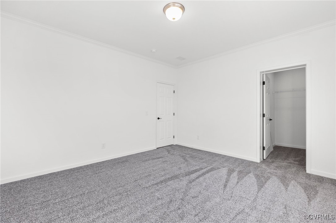 1151 Levi Road Green Bay, VA 23942 - Photo 24 of 38 Carpeted empty room featuring ornamental molding a