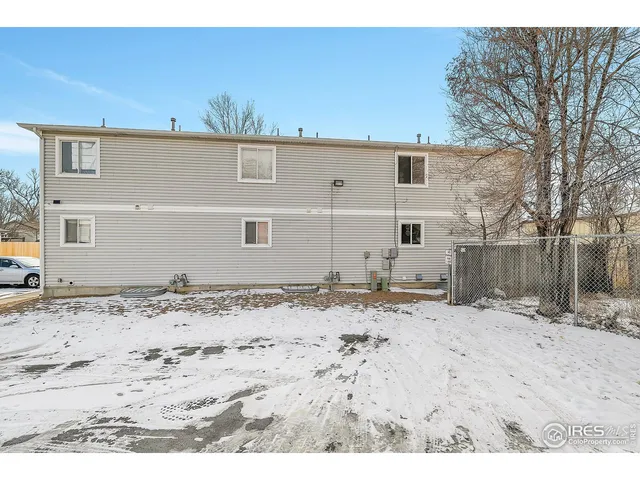 a backyard of a house