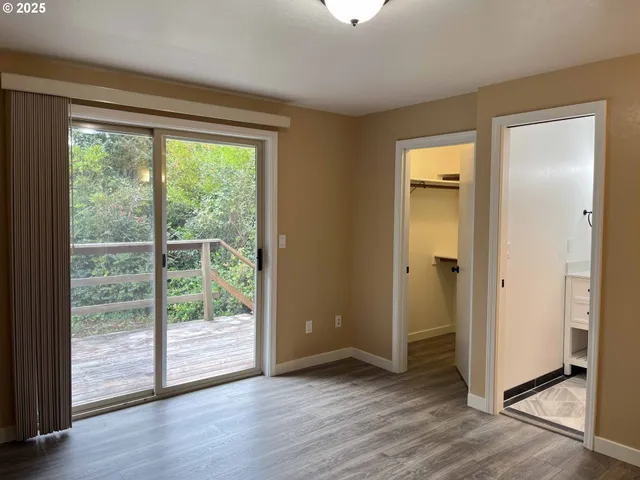 a bathroom with a mirror and a sink